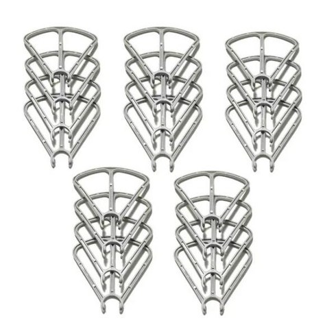 드론프로펠러 20pcs 4D-V9 미니 RC 드론 4DRC V9 프로 펠 러 블레이드 보호 메이플 리프 예비 부품, [02] 20PCS
