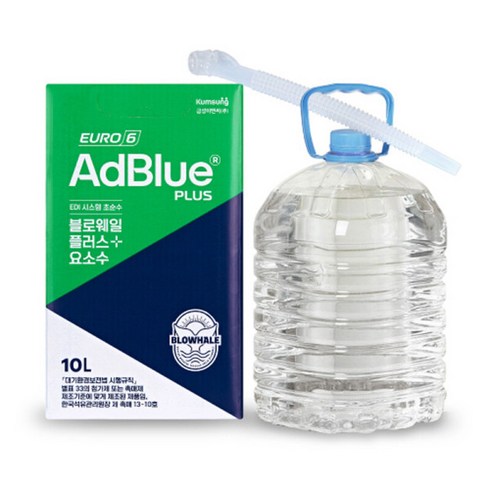 금성이엔씨 애드블루 요소수(Ad Blue)(자바라포함) 10L, 1개