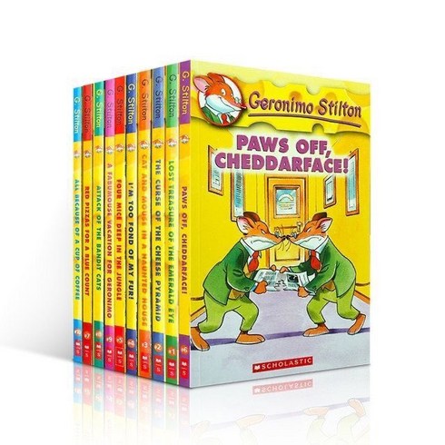 제로니모원서 - 제로니모스틸턴 10권 영어원서 geronimo stilton 1-10