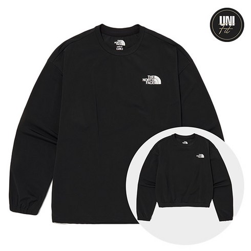 [노스페이스] 서프사이드 크루넥 NT7TP01J_BLK