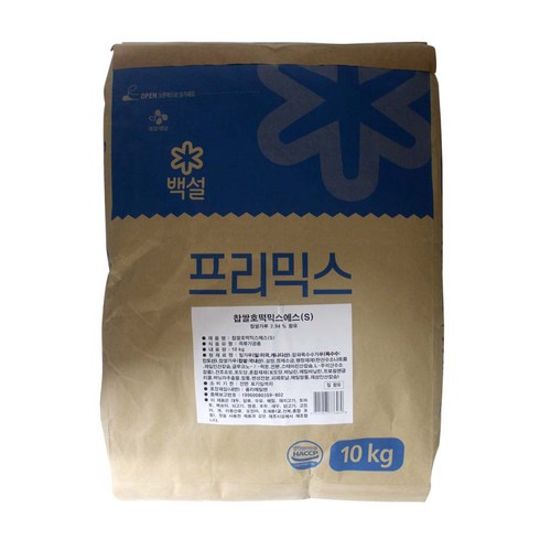 백설 찹쌀호떡믹스, 1개, 10kg