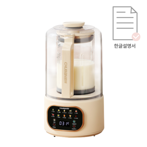 대용량 두유제조기 저소음 자동세척 가정용, SS892819E