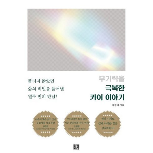 무기력을 극복한 카이 이야기 : 풀리지 않았던 삶의 비밀을 풀어낸 열두 번의 만남!, 박정혜 저, 리커버리