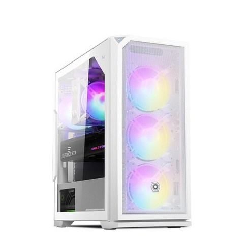 컴엔더 게이밍 조립컴퓨터 로스트아크 롤 배그 검은신화오공 워드사무용 데스크탑PC, 500GB, 16GB, Free DOS, 지포스 RTX 4060, 컴엔더 07, 5600(컴엔더07)