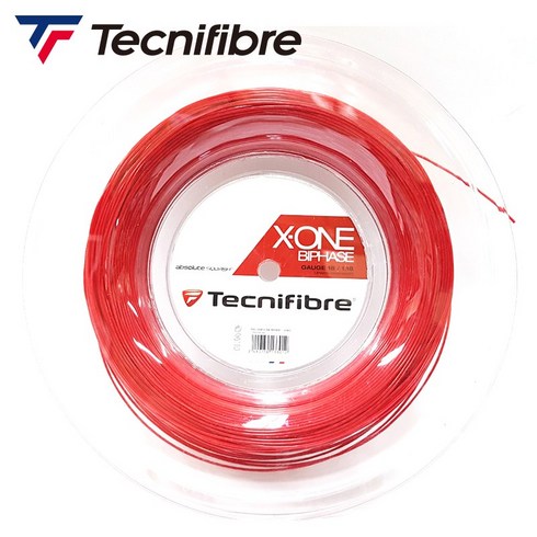 [정품] X-ONE(1.18mm)빨간줄 릴/200m TF 스쿼시스트링/20회작업분