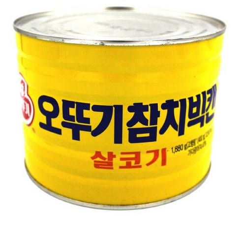 오뚜기 참치빅캔 1880g 1개, 2개