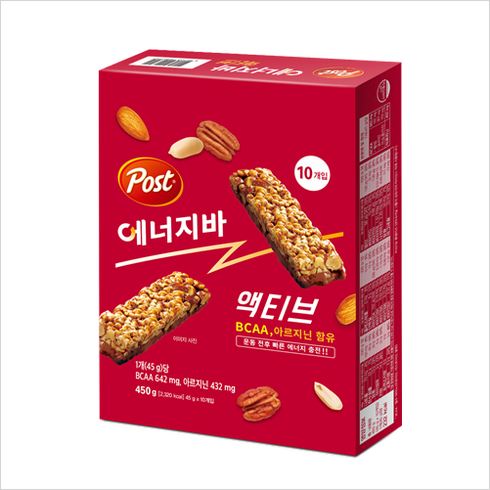 포스트 에너지바 액티브 450g x 2개