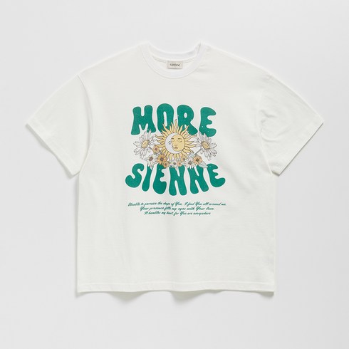 시엔느 [29CM 단독] More Graphic Top (Green)