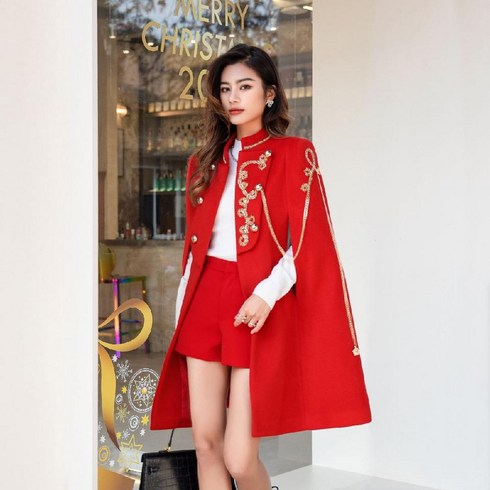 아랑고고장구 의상 고고장구 케이프 자켓 공연복 여성 난타 난타복 워십복 무대 트로트 여자 가수