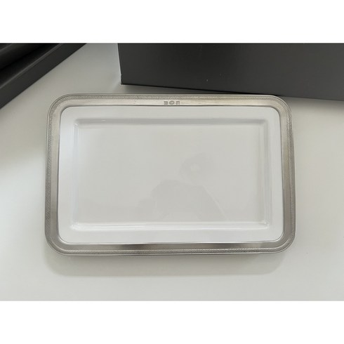 (바로배송)Cosi Tabellini LUISA Rectangular serving platter 37.5 x 24 cm 코지타벨리니 루이사 직사각 플레터/ 직사각 접시, 1개