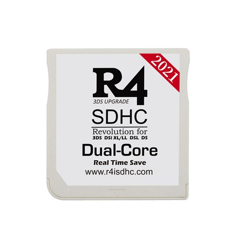 r4칩 - sd카드 최신형 R4i SDHC R4 카드 3DS 2DS DSi XL, 흰색