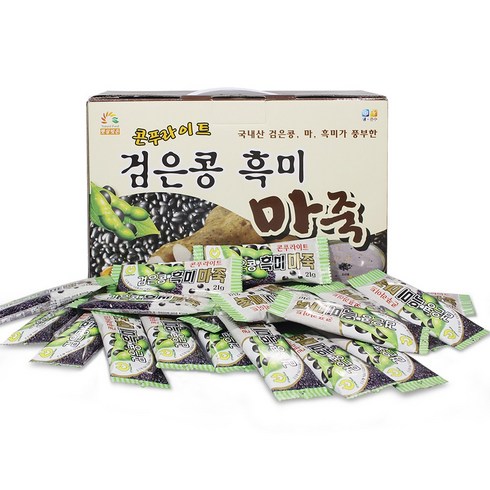 마죽 - 오양식품 콘푸라이트 검은콩 흑미 마죽, 21g, 90개입, 1개