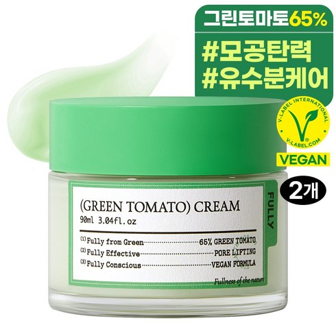 폴리그린토마토 - 풀리 그린 토마토 크림, 2개, 90ml