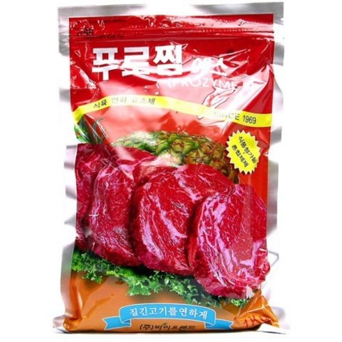 연육제 프로찜 바이오랜드 1KG, 2개