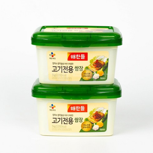 해찬들 고기전용 쌈장 1kg x 2개