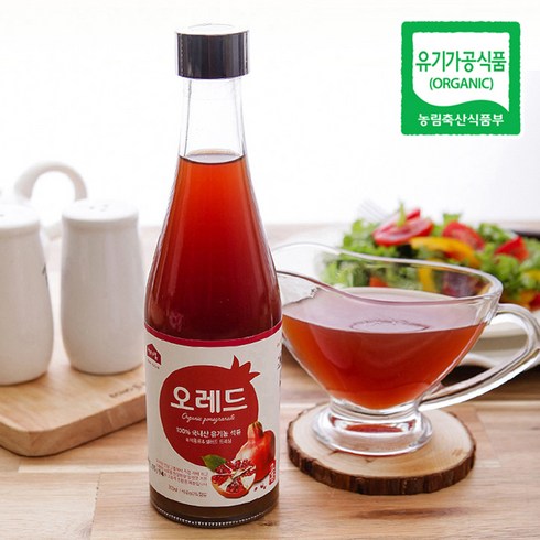 2023년 가성비 최고 고흥석류 - 에덴 고흥 석류청 오레드 (300ml x 2병) 석류쥬스 음료, 2병, 300ml