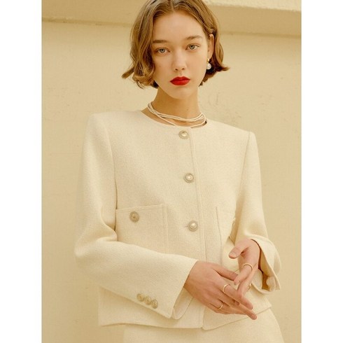 룩캐스트 Lookast 베카 트위드 자켓 / BECCA TWEED JACKET3colors 866609