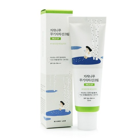 라운드랩 자작나무 무기자차 선크림 50ml, 단일옵션, 1개