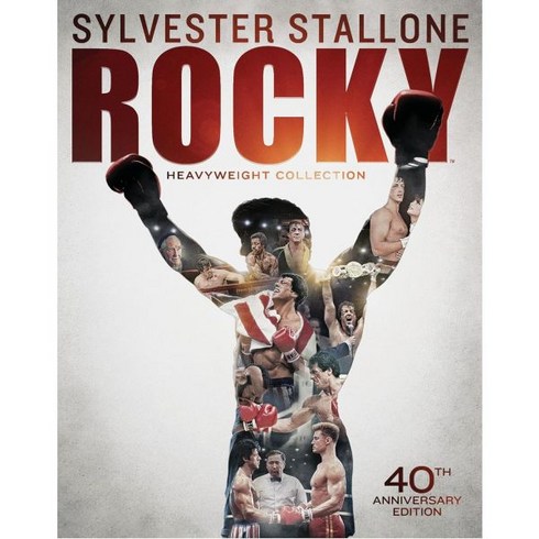 Rocky Heavyweight Collection II III IV V Balboa 블루레이 DVD 미국발송