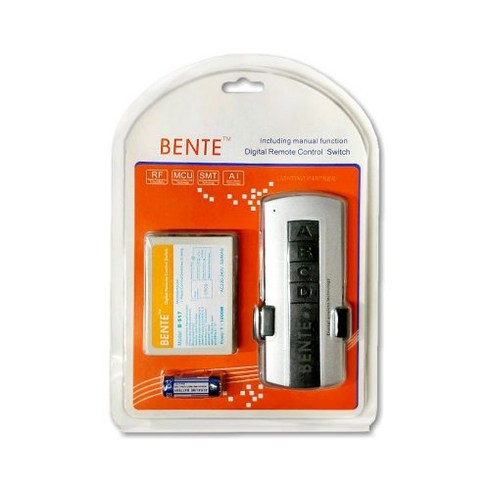 BENTE 1채널 2채널 3채널 조명 방등 거실등 형광등 LED등 투광기 무선 리모컨 리모콘 스위치 무선리모컨, B-527(2채널)
