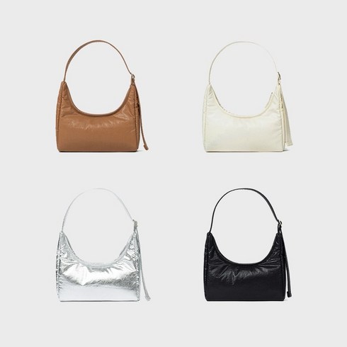 하 아카이브 LEATHER TEXTURED SMALL (BLACK/ SILVER/ IVORY/ CAMEL)