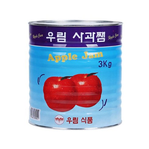 우림 사과쨈 3kg 6개 박스