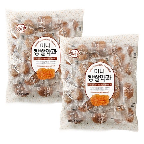 담미정한과 미니찹쌀약과, 960g, 2개