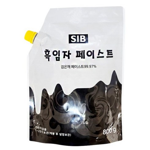 흑임자앙금 - 선인 흑임자 페이스트 베이킹재료, 800g, 1개