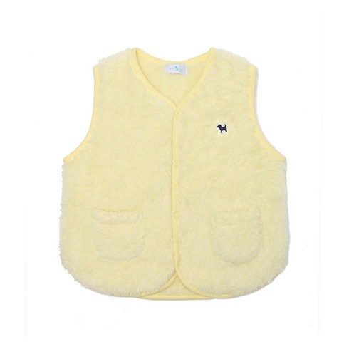 [블루독베이비hd] 23F W YE)COZY후리스VEST 43A7003004 (수면조끼 실내조끼 플리스)
