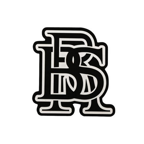 2023년 가성비 최고 스톰패드 - 비에스래빗 2223 BSRABBIT BSR LOGO STOMP PAD BLACK 스노우보드 스톰패드