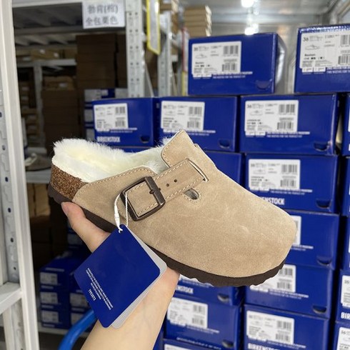 버켄스탁 보스턴퍼 Birkenstock 샌들 보스턴 시어링 털신