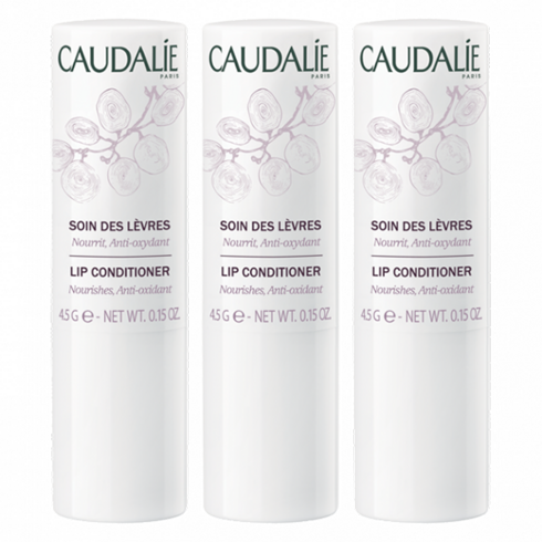 CAUDALIE 꼬달리 트리오 립밤 3x4.5g, 1개, 기본, 4.5g