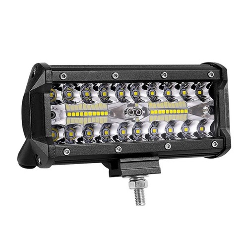 탑차렌트 - KDsafe 12-24V 슈퍼 LED 방수 차량용 써치라이트 120W 선박 화물 지게차 차량용 집어등 캠핑, 1개