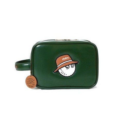 2023년 가성비 최고 말본파우치 - (국내매장/AS가능) 말본 골프 말본골프웨어 말본가방 파우치 미니백 골프가방 골프백 버킷 클래식 파우치 GREEN 그린, 1개