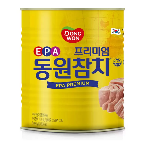 동원 이피에이 참치, 3kg, 3개