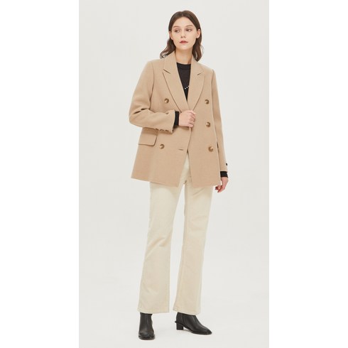 2023년 가성비 최고 시슬리코트 - 시슬리 SISLEY 비트윈 더블 코트 SACT40161