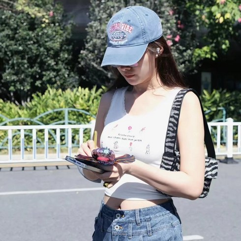 포멀크루 뉴 데님 볼 캡 청 모자