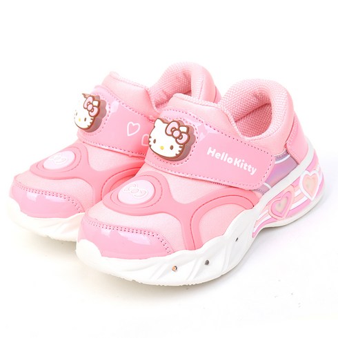 2023년 가성비 최고 필라 산리오 운동화 - 산리오 헬로키티 유아 운동화 불빛 반짝반짝 유아 아동화 아기 신발