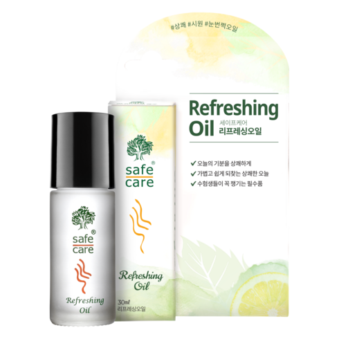 아로마오일 롤온 멘톨 페퍼민트 천연 에센셜 비염 코막힘 졸음방지 야돔 야몽, 30ml, 1개