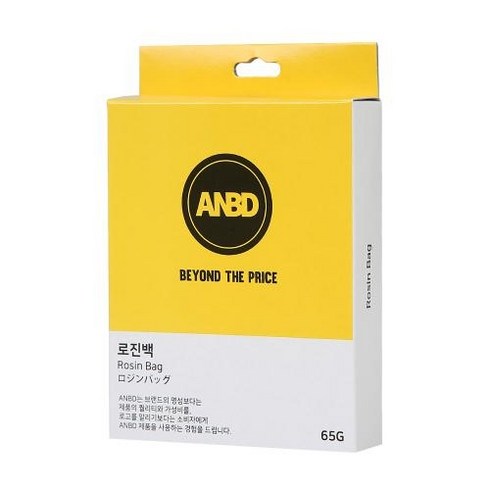 로진백 - [ANBD] ANBD 베이스볼 로진백(화이트), 65g, 1개