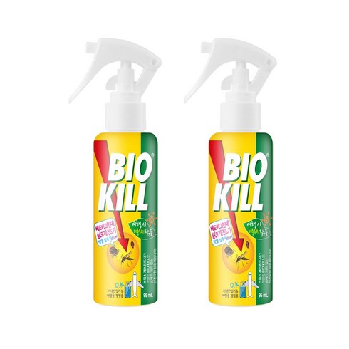비오킬 살충제 분무형 95ml, 1개, 2개