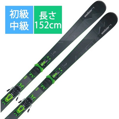 2023년 가성비 최고 스키플레이트152 - 엘란 스키 플레이트 AMPHIBIO GTI POWER SHIFT ABKHHE21 152cm 바인딩 세트 초급 중급