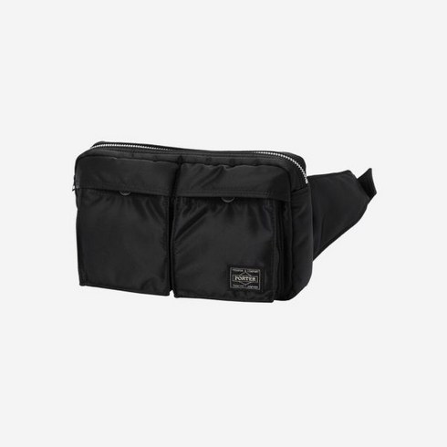 [정품 보증] 포터 탱커 웨이스트백 블랙 Porter Tanker Waist Bag Black