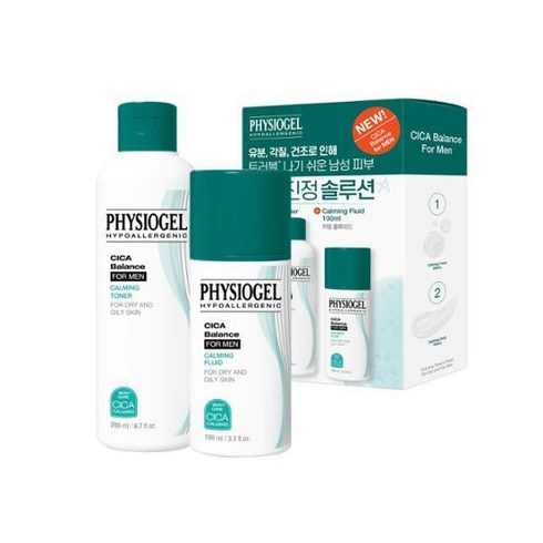 피지오겔시카밸런스포맨 - 피지오겔 시카밸런스 포맨 토너 플루이드 2종 200ml+100ml