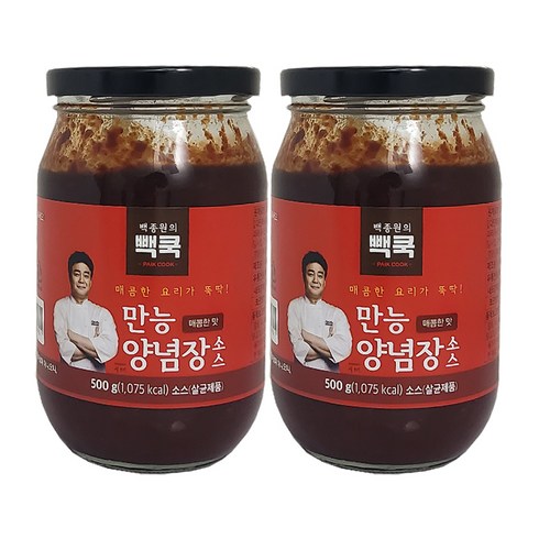 백쿡 백종원의 만능 양념장소스, 1kg, 1개