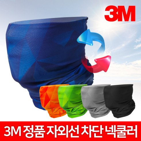 3M 넥쿨러 여름 아이스 쿨 스카프 목토시, 04_3M 넥쿨러 - 그레이