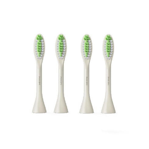 코스트코 필립스 원 휴대용전동칫솔 칫솔모 4개입(2EA x 2PK)Philips One Toothbrush Head 4ea (2ea x 2pk), 세이지(그린)