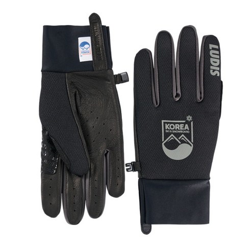 2023년 가성비 최고 루디스국가대표장갑 - [루디스] 국가대표 LGM4052 블랙_크로스컨트리 스키 레이싱 오지 방한 가죽 장갑, 사이즈:L