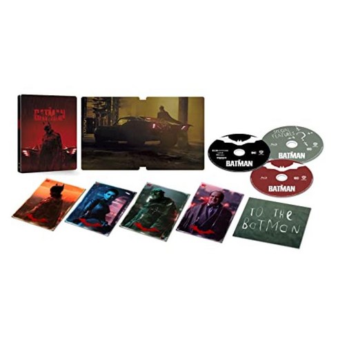 [Amazon.co.jp 한정]THE BATMAN-더 배트맨-스틸북 사양(4K ULTRA HD&블루 레이 세트) -ray]