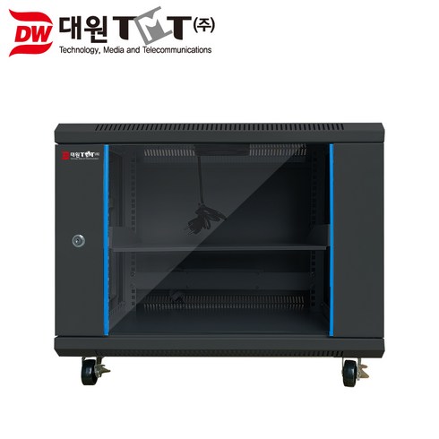 서버랙 - 대원티엠티 허브랙 케이스, DW-H500B(블랙)